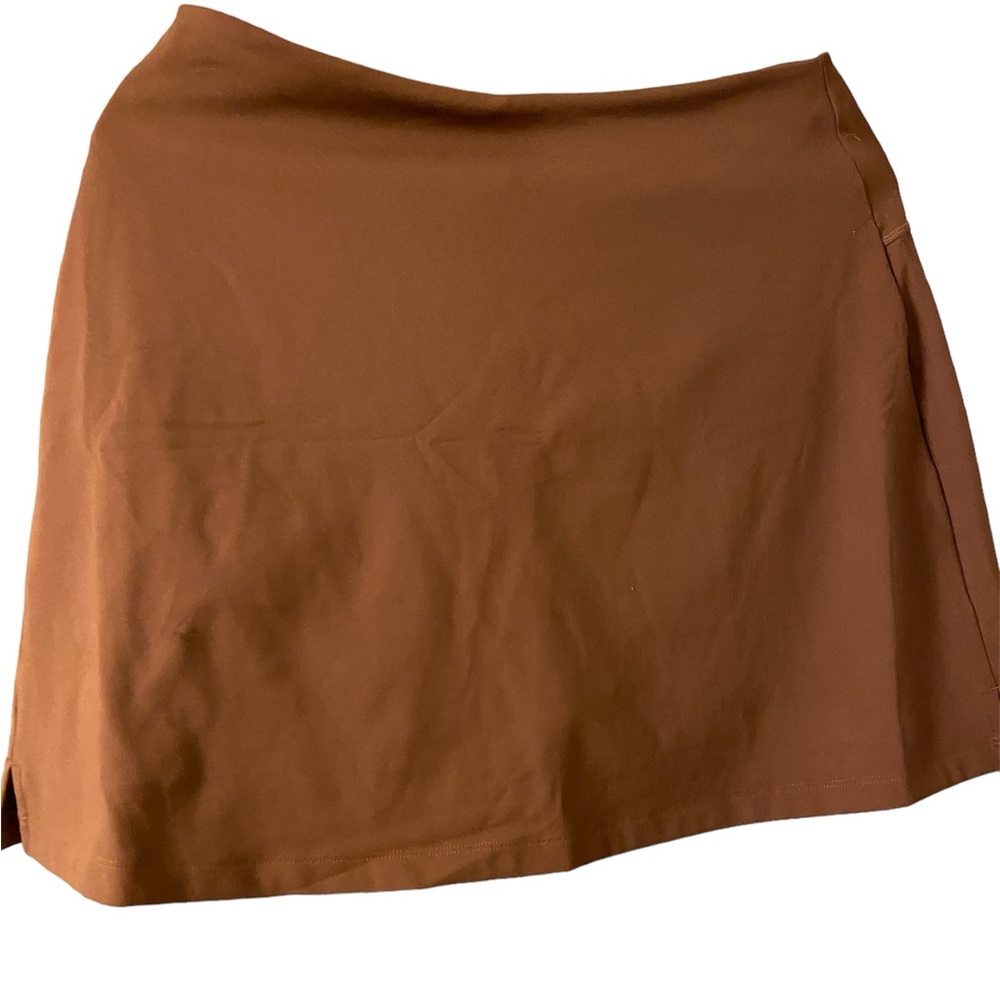 NWOT Girlfriend collective sport skirt - earth xl women’s